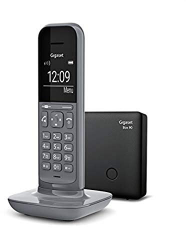 Gigaset telefono cordless grigio ect gigacl390grey