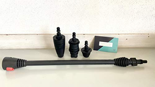LAVORWASH ORIGINAL KIT LANCIA PORTA TESTINA + TESTINA TURBO + TESTINA ALTA/BASSA PRESSIONE E TESTINA SAPONE