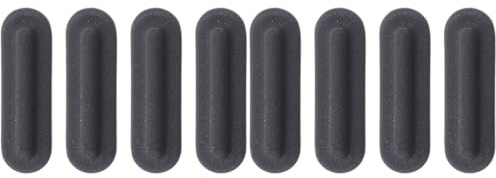 SOLUSTRE Gummifüße Für Laptopbasis 8 Pads Feet Schwarz Professional L Für -Schutz Gummi-Bodenkissen Mit Ersatz-Computer-Laptop-Kompatiblen W-Rutschkissen Basis -Bodengummi Gummi Fuss