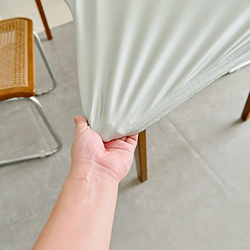 Cozomiz Elastische Tischdecke Gartentischdecke Rechteckig tischdecke wasserdichte rutschfeste Abwischbar Schmutzabweisend Tischdecke 90x150cm Enge Passform Grün