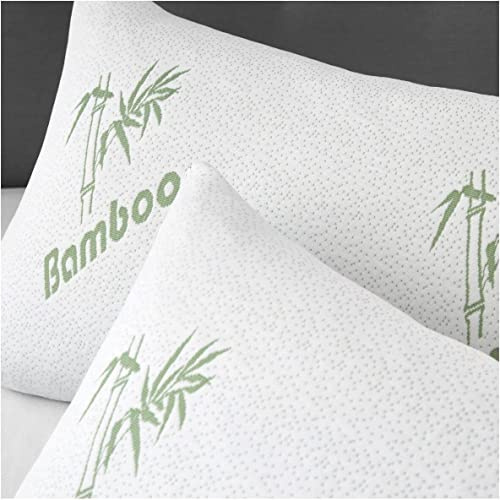 Memory Foam Pillow Pack Of 2, Sleeping Bed Pillow Breathable Neck Pain, Sleeping Comfortable Hypoallergenic Bed Pillow Non-allergenic & Anti dust mite 40x70 cm