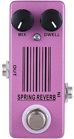 Amagogo Gitarren Reverb Effektpedal, Einfach zu Verwendendes Mini für