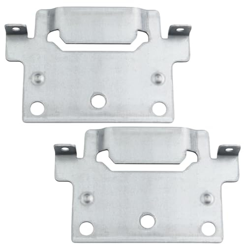 Soporte de viga central adecuado como pieza de repuesto para IKEA 116791 SKORVA placa de montaje HEMNES BRIMNES MALM cama camper fijar herraje de cama (2 piezas)