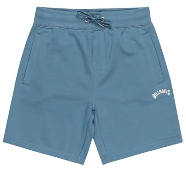 Billabong, Arch Short Pantalones Cortos de Cintura elástica, Chicos, 8 años, Glacier Blue