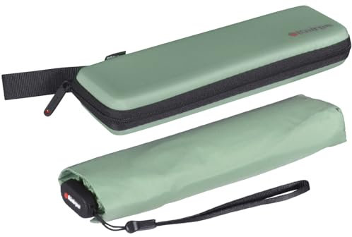Knirps Taschenschirm US.050 Ultra Light Slim Manual im Etui - Aloe