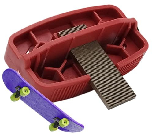 Zestivra Ski-Ski-Tuner, Snowboard Edge Skiningboard, Eiskunstlaufschärfer, integrierte abnehmbare Datei, für Ski, Skateboard-Reparatur