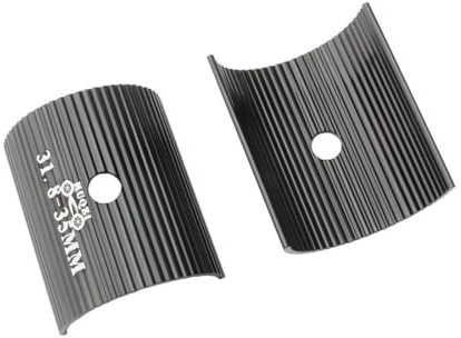 WeddHuis Fahrradlenker Shim Spacer, Bike Vorbau Shims, Universal Fahrrad Lenker Adapter Unterlegscheiben Aluminiumlegierung, Lenkerhülse, Lenkerschaft-Reduzierstück (31,8 auf 35 mm)
