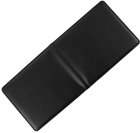 SOPOTUTU Leichte Ausweishülle aus Schwarzem PVC zum Schutz von Sozialversicherungskarten und Kreditkarten vor Kratzern für Täglichen Gebrauch