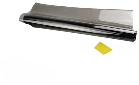 Lamina Solar Coche Homologada Láminas for ventanas de automóviles de 300 cm x 50 cm, color negro, película for ventanas, película protectora UV for ventanas de hogares Tintado De Lunas Homologado Itv(