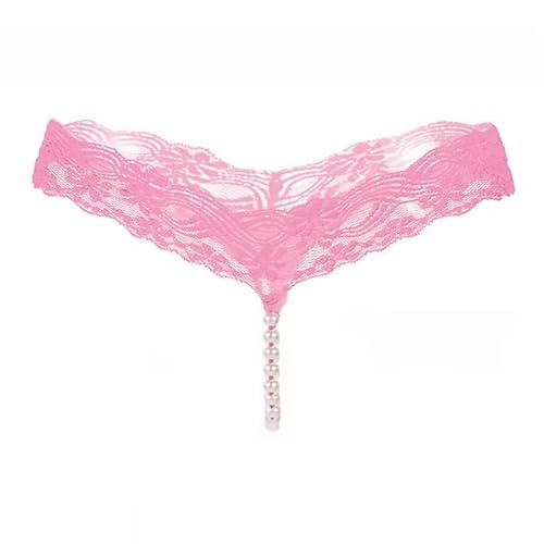 Generisch Perlen-String Spitze offen - Damen - One Size (S-L) - Rosa - 1 Stück