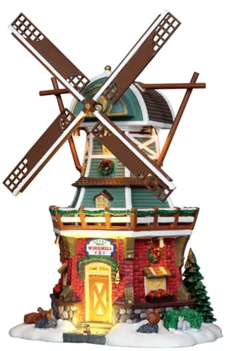 Lemax Christmas Stony Brook 25384UK Windmühle mit 4,5 V Adapter
