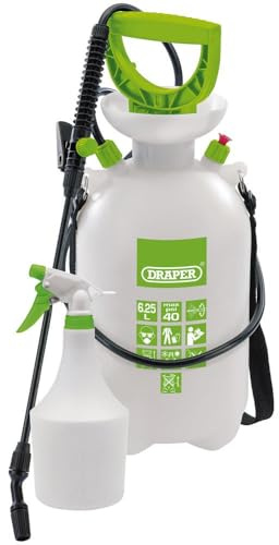 Draper 82464 Pulvérisateur à Pression 6,25 l avec Mini pulvérisateur 1 l