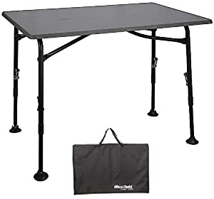 Westfield NEU - Wetterfester - Superstabiler - nur 5.9 kg - Leichter Outdoors Tisch Aircolite 80 cm x 55/76 cm x 60 cm - Vertrieb Holly Produkte STABIELO -