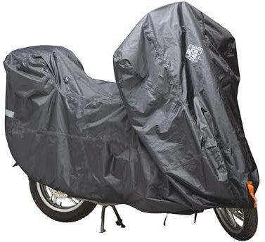Tucano Urbano telo coprimoto intemperie Riparo Super. Telo copri scooter Tg. M, per motorini con bauletto e parabrezza. Copriscooter impermeabile 204 x 92 x 163 cm. Telo scooter impermeabile esterno.