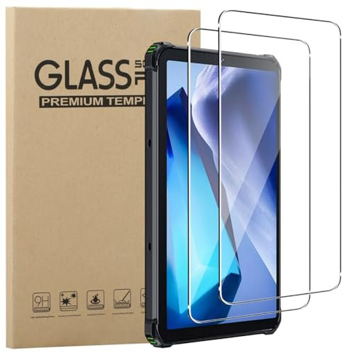 MEMELOKA Protector de Pantalla para Oukitel RT3 PRO/RT3 Plus/RT3, 2 Piezas[Antiarañazos][Antihuellas][Alta Sensibilidad] 9H Dureza Cristal Templado Oukitel RT3 PRO