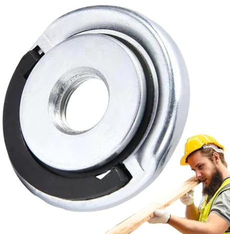 Écrou de serrage pour meuleuse d'angle - Écrou à bride M14 - Plaque de pression filetée à dégagement rapide | Écrou de meuleuse d'angle portable - Écrou de sécurité de rechange pour roues de coupe