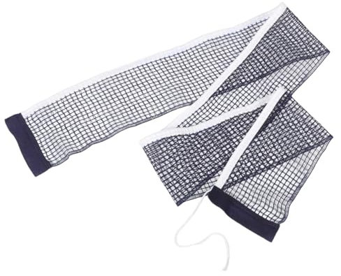 KICHOUSE Tischtennisnetz Aus Polyester-Baumwolle Leichtgewichtig Und Langlebig Schnelle Und Einfache Installation Dichte Maschenstruktur Passend Für Innen Und Außenbereich Tragbar Und Faltb