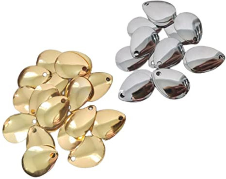 POPETPOP 30piezas Spinnerbaits De Pesca Señuelos Rotativos y Hundidos Herramienta De Pesca para Mar y Agua Dulce Atrayente y Práctico