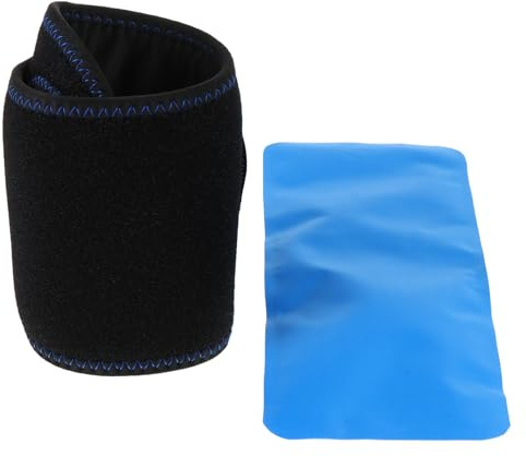 IWOWHERO Borsa Ghiaccio Gel Riutilizzabile 2 Pezzi per Polso e Mano, Fascia in Nailon Versatile, Terapia Fredda Facile da Usare per Infortuni Sportivi e Kit Pronto Soccorso