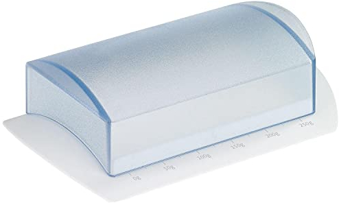 Westmark Burriera con scala graduata, plastica, bianco/traslucido, 21162270