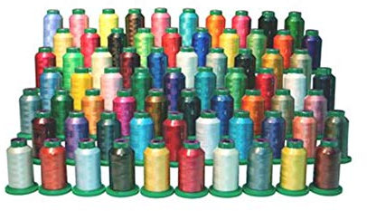 Isacord Geschenksortiment ISGIFTBX70 - 70 Spulen Wollset aus Polyester