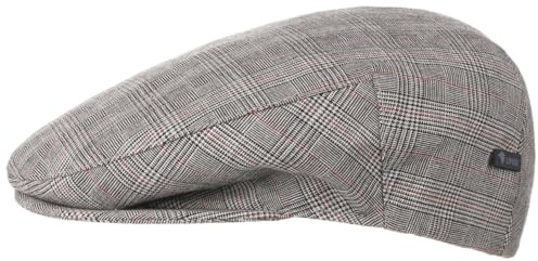 Lipodo Devron Flatcap Schirmmütze kariert Made in Italy Herren Frühling Sommer