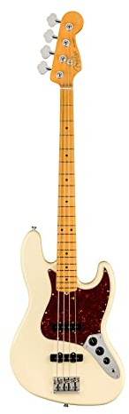 Fender American Professional II Jazz Bass MN Olympic White - E-Bass