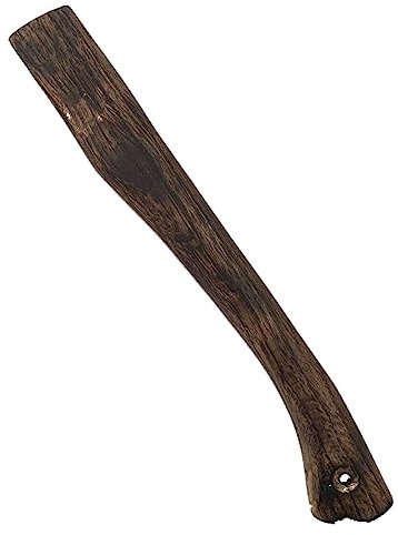 CAOJIN Remplacement du Manche de La Hache, 14,6 In Carbonisé Durable Beech Manche de Rechange pour Hachette, Manche de Pioche en Bois pour Hache Marteau Ovale
