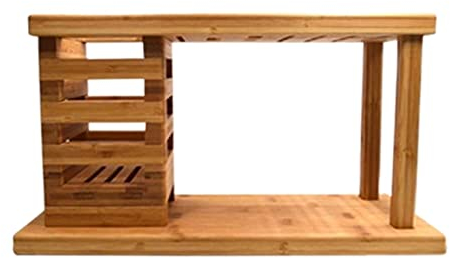 RUTAVM Blocco portacoltelli da Cucina Portacoltelli Porta Coltelli Multifunzione Porta Forbici Portautensili da Cucina Organizzatore Portautensili Ceppo coltelli Vuoto