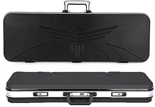 REMEK Gun Case 65/80/90/100cm Hard Rifle Gun Cases With Password Lock Tactical Rifle Hard Bag With Egg Cotton And Hand Torn Cotton Waterproof Crushproof Long Lockable Storage Box