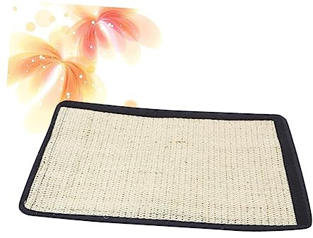 Angoily Katzenkratzmatte Mit Sisal Tragbares Katzenspielzeug Katzenkratzkissen Für Krallenpflege Geeignet Für Möbel Und Sofaschutz Haustierbedarf Kleine