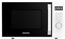 Daewoo MD-FC206SW - Microonde Solo, 20 l, 700 W, 8 programmi automatici, 5 livelli di potenza, timer, colore: Bianco