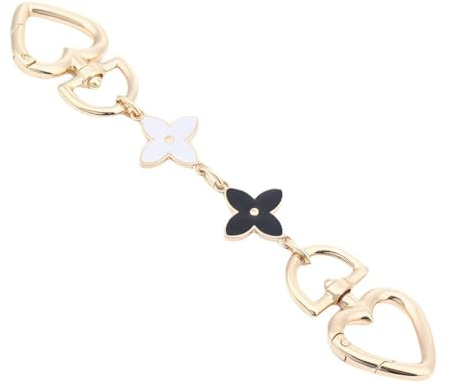 XPEX Bag charms 15CMTaschenverlängerungskettenriemen Gurtverlängerung Taschenkette Bag Charm Herzform Niedliche Geldbörsenverlängerungsriemen Charms Ketten für Tasche