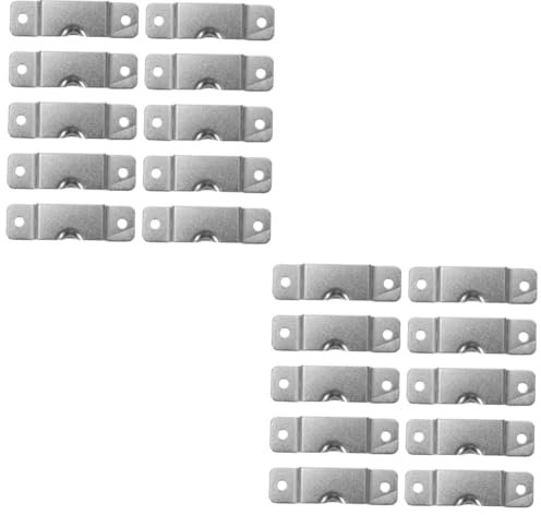 jojofuny 20pcs Tool Belt Tape Measure Holder Measuring Tape Holder Clip for Wall Easy Install for Reusability