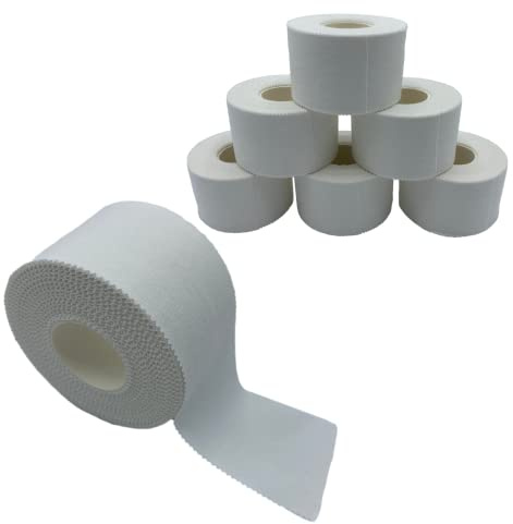 Sportherapy Sport Tape | Hypoallergenes Sporttape für Professionelle Sport- und Funktionsbandagen | Zertifiziertes Medizinprodukt | Tapes Medizinische Klebebänder 3,8 cm x 10 m – 6 St. – Tape Sport