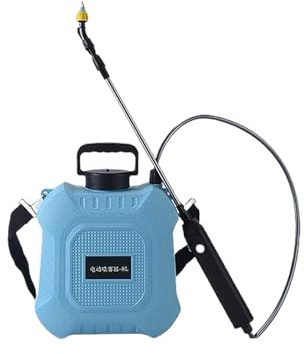 Herramienta de cuidado agrícola – Pulverizador eléctrico de mochila, bomba de agua portátil | Pulverizador de jardín de carga tipo C, 3 boquillas de pulverización para mantenimiento de césped o