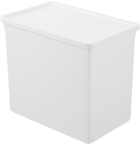 TOBBOMEY Wäschepulver Aufbewahrungsbox mit Deckel Platzsparender Waschmittelbehälter für Waschpulver und Haushaltsutensilien Langlebiger Wäsche Organizer Leicht und Vielseitig für