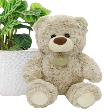 Genérico Peluche en peluche élégante fonctionnelle de 20 cm - Cadeau idéal pour un anniversaire, la Saint-Valentin, Pâques, Noël
