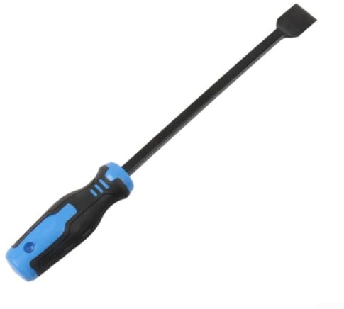 Spatola cilindrica in metallo robusto raschietto per sigillante, resistente al calore, spatola per uso automobilistico da laboratorio, 310 mm (310 mm)