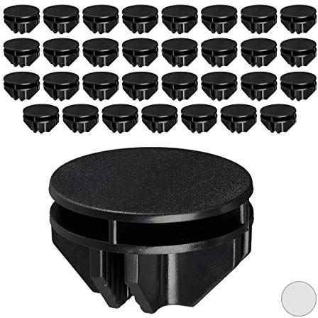 Relaxdays Verbindungsstücke für Steckregalsystem, 40er Pack, Verbinder Steckregal, Ersatz, stabil, Kunststoff, schwarz