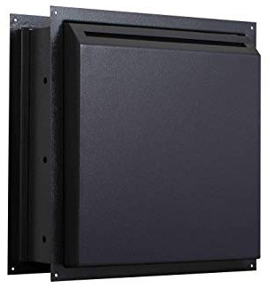 Protex WDS-311 Through-The-Wall Letter/Payment Drop Box,Black