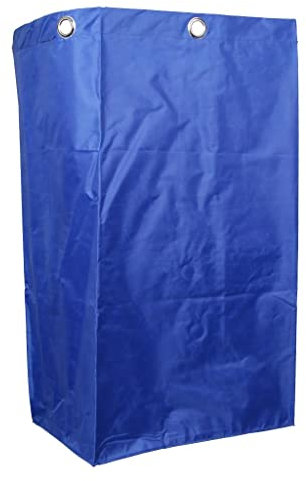 harayaa Carro de Limpieza Herramienta de Limpieza Impermeable Bolsa de Almacenamiento de Carro 40x28x69cm Azul