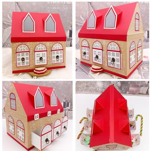 Alinacutle Villa Metal Die Cuts Candy Dome, Paper Craft Metal Die-Cuts, Scrapbooking Cutting Die for Handmade Paper Card DIY