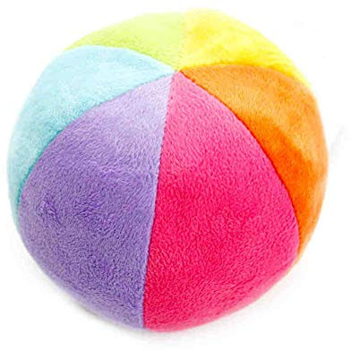 ZaH Baby Balls Rainbow Rattle Toy Small Colorful Plush Ball for Newborn Infant Toddler (Toys for 0 to 36 Months)