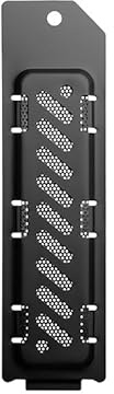 M.2 Kühlkörper SSD Kühler für PS5 slim, Metall Wärmeableitung Abdeckung, NVMe SSD Expansion Slot Kühler (schwarz)