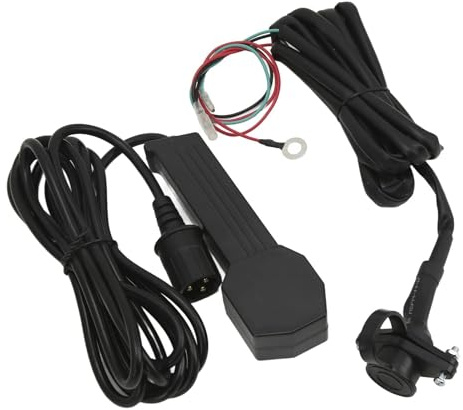 Klanata Télécommande de treuil à 3 broches, 12V portable pour ATV UTV, câble de 2,7 m, étanche