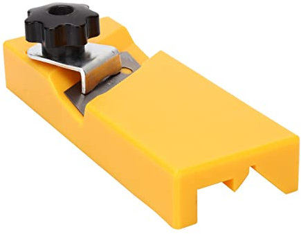 Kantenhobel für Gipskartonplatten, Schnelles Kantenschneiden, Standard 90 Grad, Staubfreier Schnitt, Einfache Fase, ABS + Metall, 143 G, 6,1 X 2,28 X 0,87 Zoll, Trockenbaukante