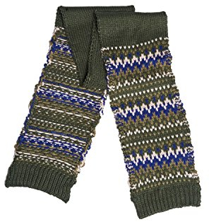 CMP SCHAL WINTERACCESSOIRE STRICKSCHAL GRÜN WÄRMEND MUSTER MODISCH 5544544 (one-size)