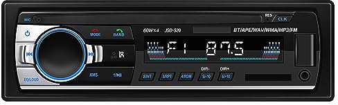 GOFORJUMP Autoradio Bluetooth Autoradio, 4 x 60W Autoradio FM-Radio, MP3-Player USB/SD/AUX Freisprecheinrichtung