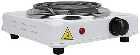 Sola Hornilla Eléctrica Portátil - Estufa de Cocina Mini 1000W para Café - Calefacción Rápida (Enchufe UE 220-240V)